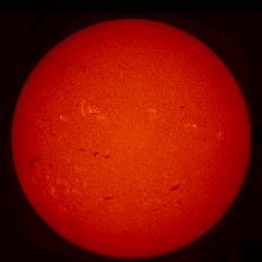 Image of Sun's chromosphere