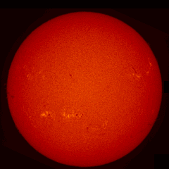 Image of Sun's chromosphere