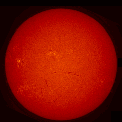 Image of Sun's chromosphere