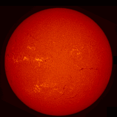 Image of Sun's chromosphere