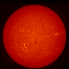 Image of Sun's chromosphere