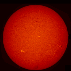 Image of Sun's chromosphere