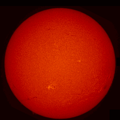 Image of Sun's chromosphere