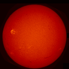 Image of Sun's chromosphere