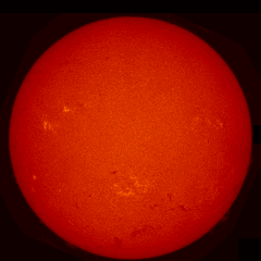 Image of Sun's chromosphere