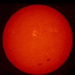 Image of Sun's chromosphere