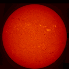 Image of Sun's chromosphere