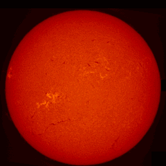 Image of Sun's chromosphere