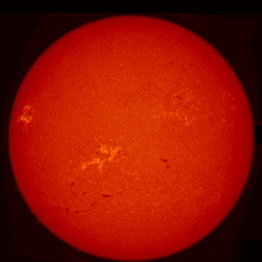 Image of Sun's chromosphere