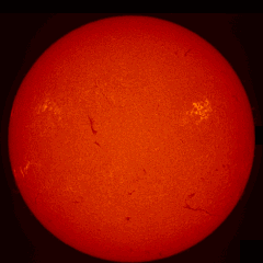 Image of Sun's chromosphere