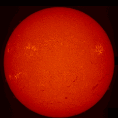 Image of Sun's chromosphere