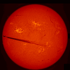 Image of Sun's chromosphere