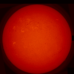 Image of Sun's chromosphere