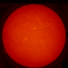 Image of Sun's chromosphere