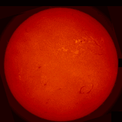 Image of Sun's chromosphere