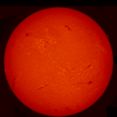 Image of Sun's chromosphere