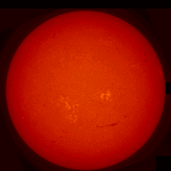 Image of Sun's chromosphere