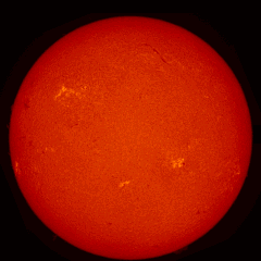 Image of Sun's chromosphere