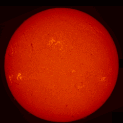 Image of Sun's chromosphere