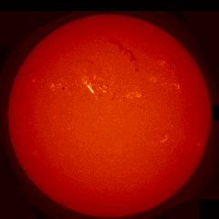 Image of Sun's chromosphere