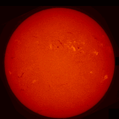 Image of Sun's chromosphere