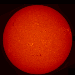 Image of Sun's chromosphere