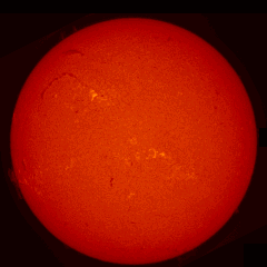 Image of Sun's chromosphere