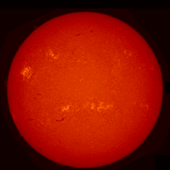 Image of Sun's chromosphere