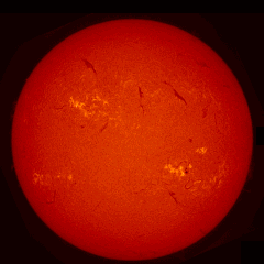 Image of Sun's chromosphere