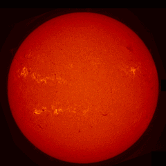 Image of Sun's chromosphere