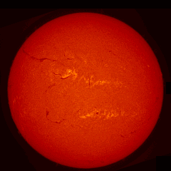 Image of Sun's chromosphere