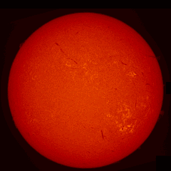 Image of Sun's chromosphere