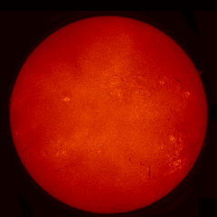 Image of Sun's chromosphere