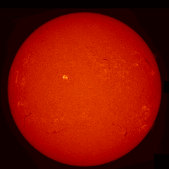 Image of Sun's chromosphere