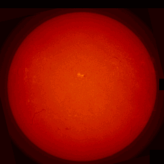 Image of Sun's chromosphere