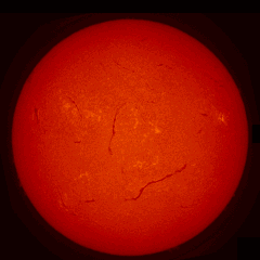 Image of Sun's chromosphere