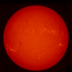 Image of Sun's chromosphere