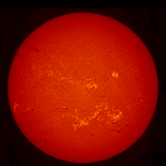 Image of Sun's chromosphere