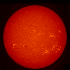 Image of Sun's chromosphere