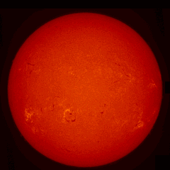 Image of Sun's chromosphere