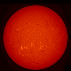 Image of Sun's chromosphere