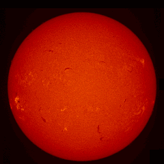 Image of Sun's chromosphere