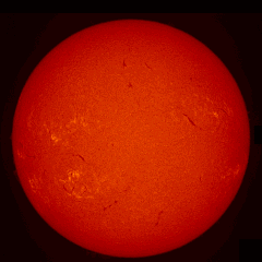 Image of Sun's chromosphere