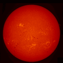 Image of Sun's chromosphere