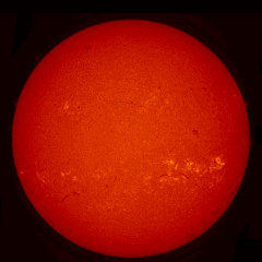 Image of Sun's chromosphere