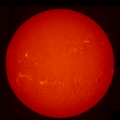 Image of Sun's chromosphere