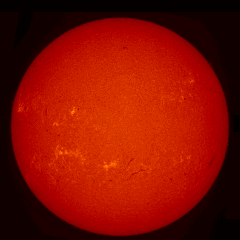 Image of Sun's chromosphere