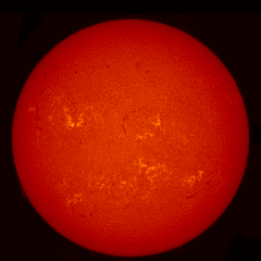 Image of Sun's chromosphere