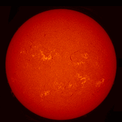 Image of Sun's chromosphere