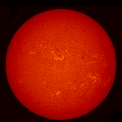 Image of Sun's chromosphere